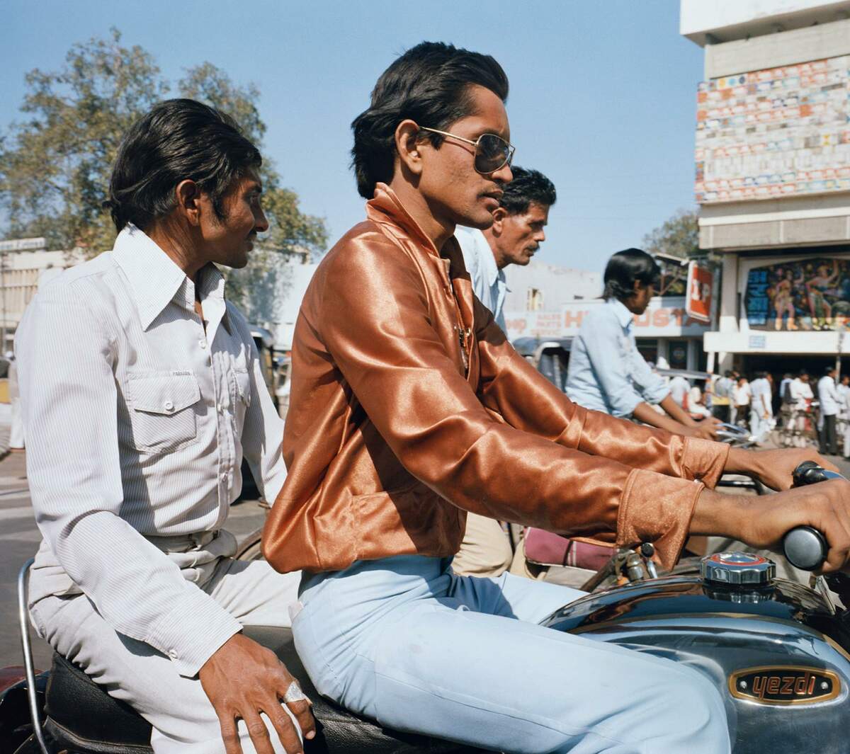 Mitch Epstein, Ahmedabad, Gujarat, Inde, 1981, avec l’aimable autorisation de Black River Productions, Ltd., de la galerie Thomas Zander et de l’artiste