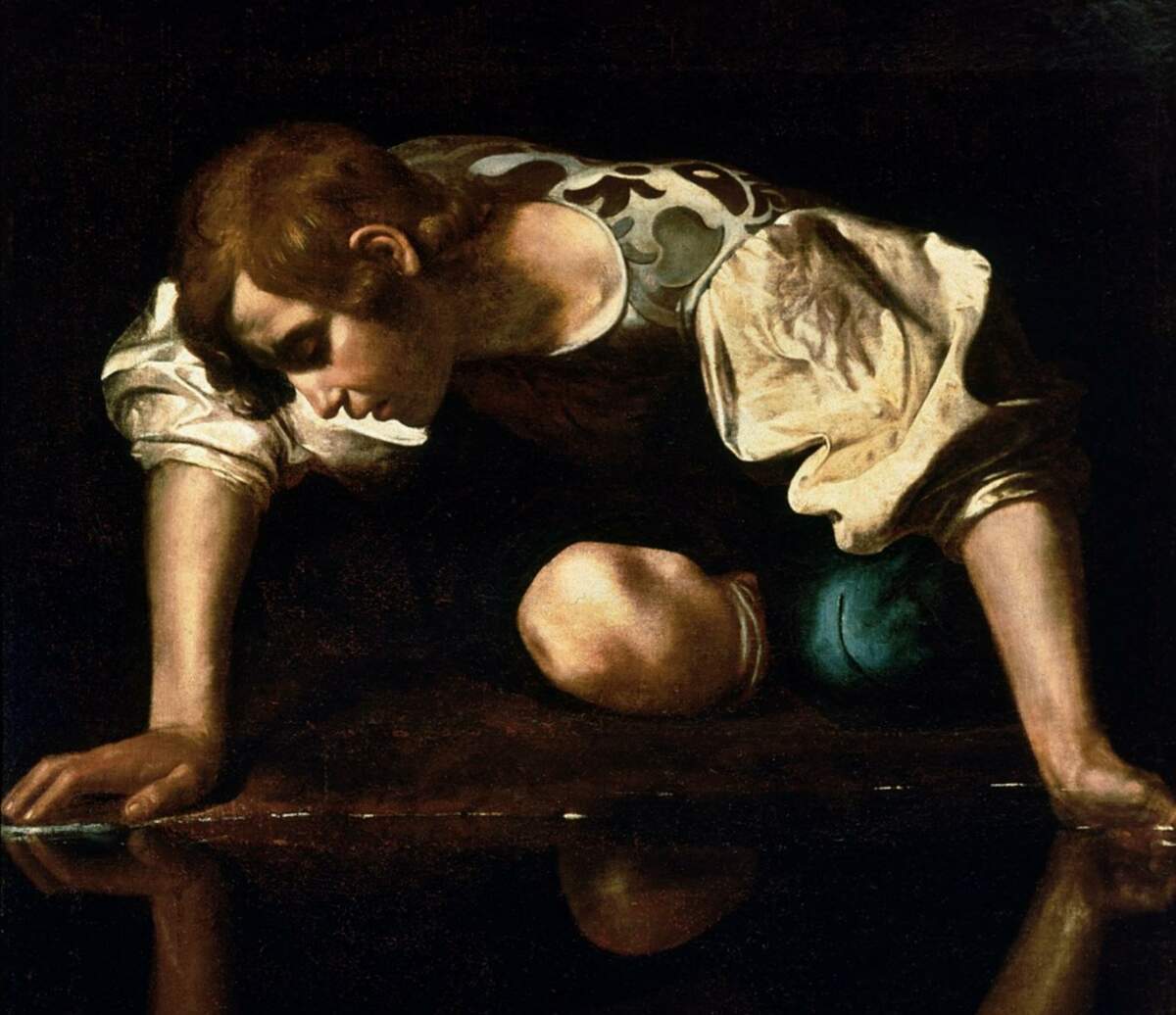Le Caravage, Narcisse (1597 1599), Galleria Nazionale d’Arte Antica