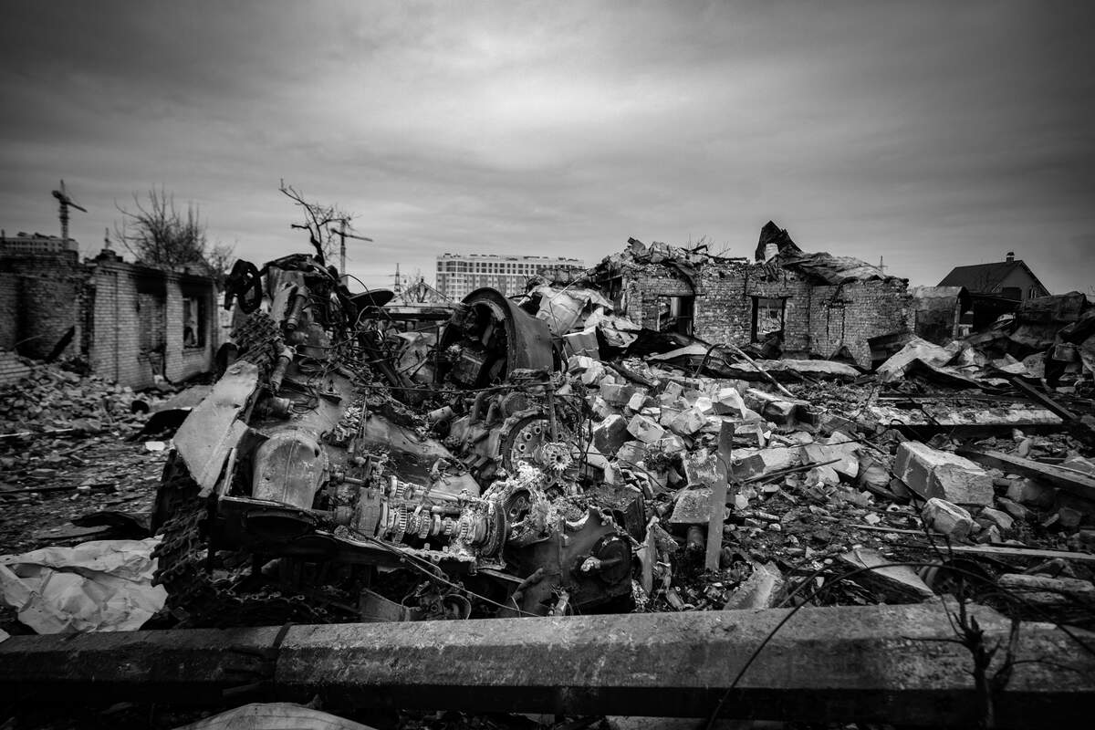 Banlieue de Kiev (Photo : Administration d’État de la ville de Kiev, Oleksiі Samsonov, via Wikimédia).