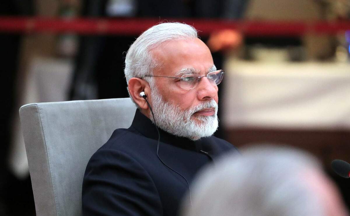 Le Premier ministre indien Narendra Modi lors d’une réunion informelle des chefs d’État et de gouvernement des pays BRICS. Via Wikimédia (juillet 2017)
