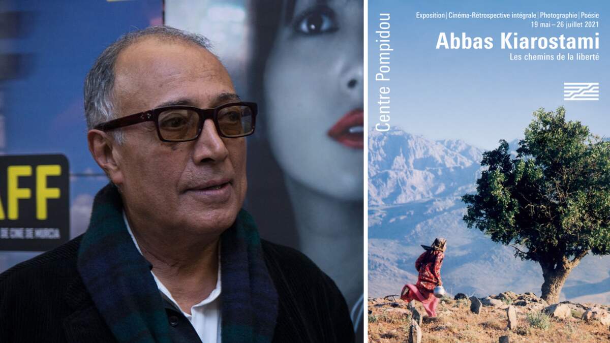 © Photo : Pedro J. Pacheco, via Wikimédia | Affiche : Rétrospective intégrale Abbas Kiarostami au Centre Georges Pompidou, 2021