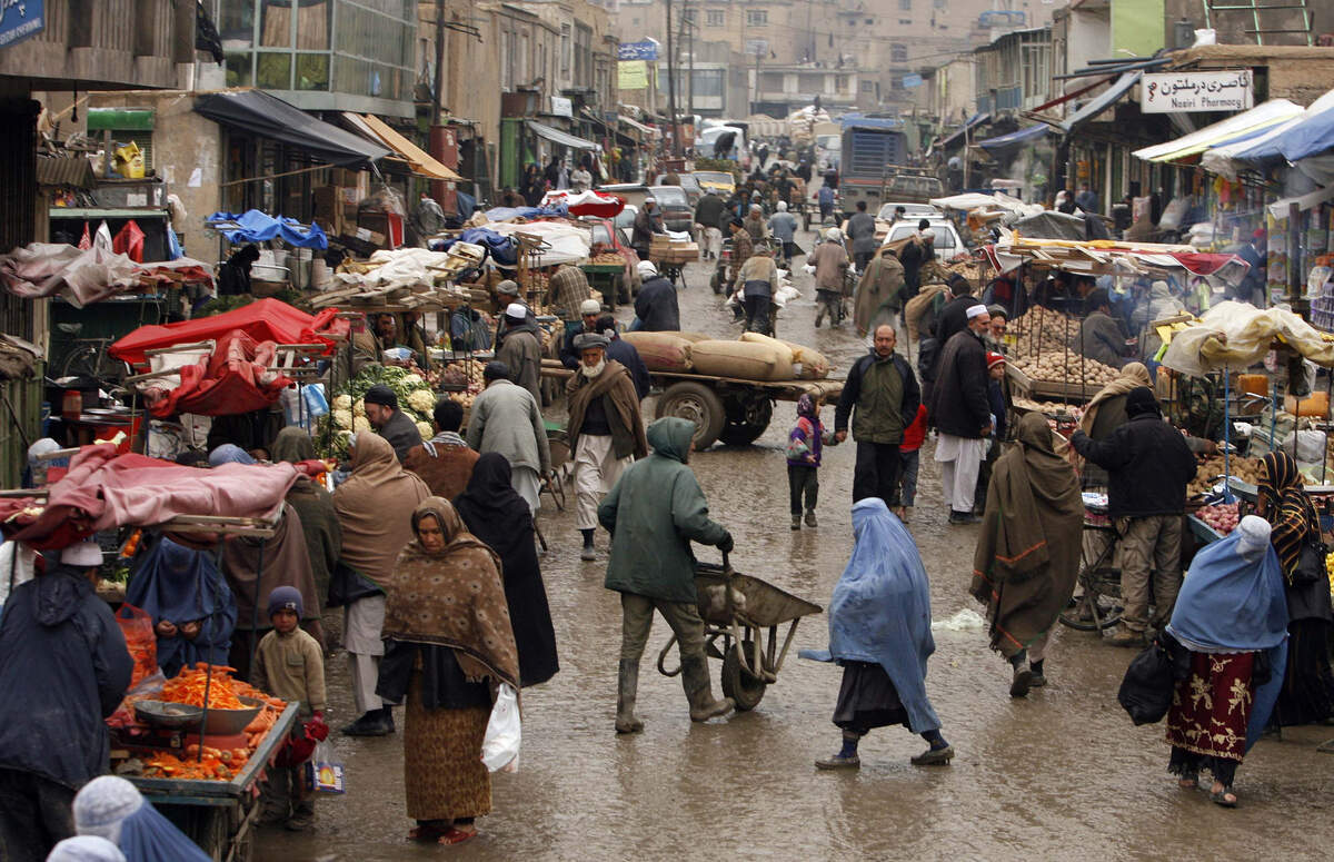 Un marché afghan. | Staff Sgt. Russell Lee Klika, US Army National Guard, domaine public via Wikimédia