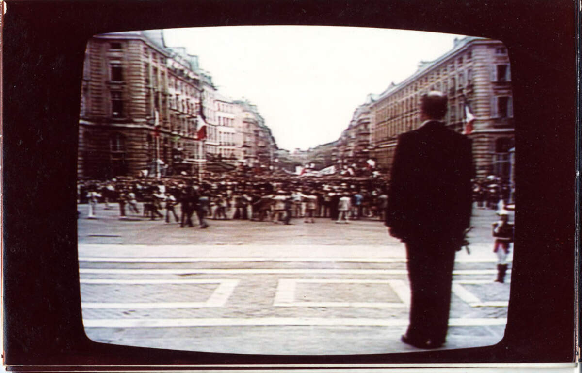   Diaporama du 21 mai 1981 : photos des cérémonies d’investiture retransmises à la télévision (anonyme)  © Coll. FJJ-CAS