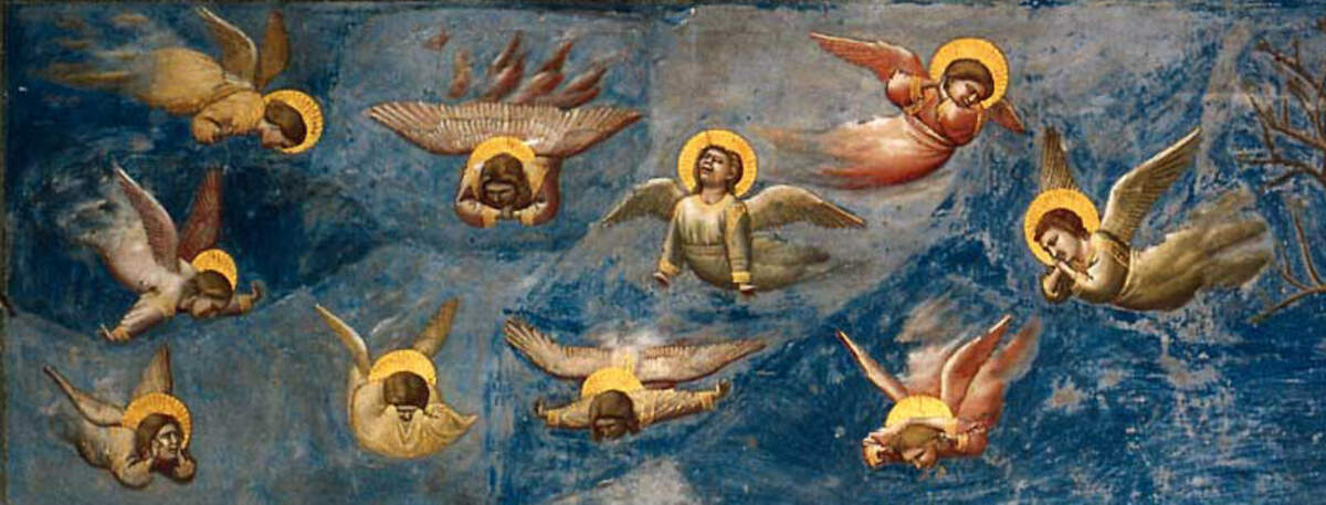Giotto, La lamentation des anges