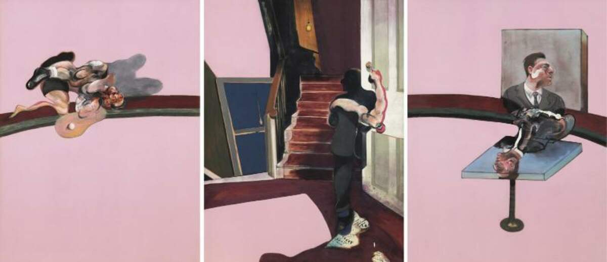 Francis Bacon, In Memory of George Dyer (1971) 