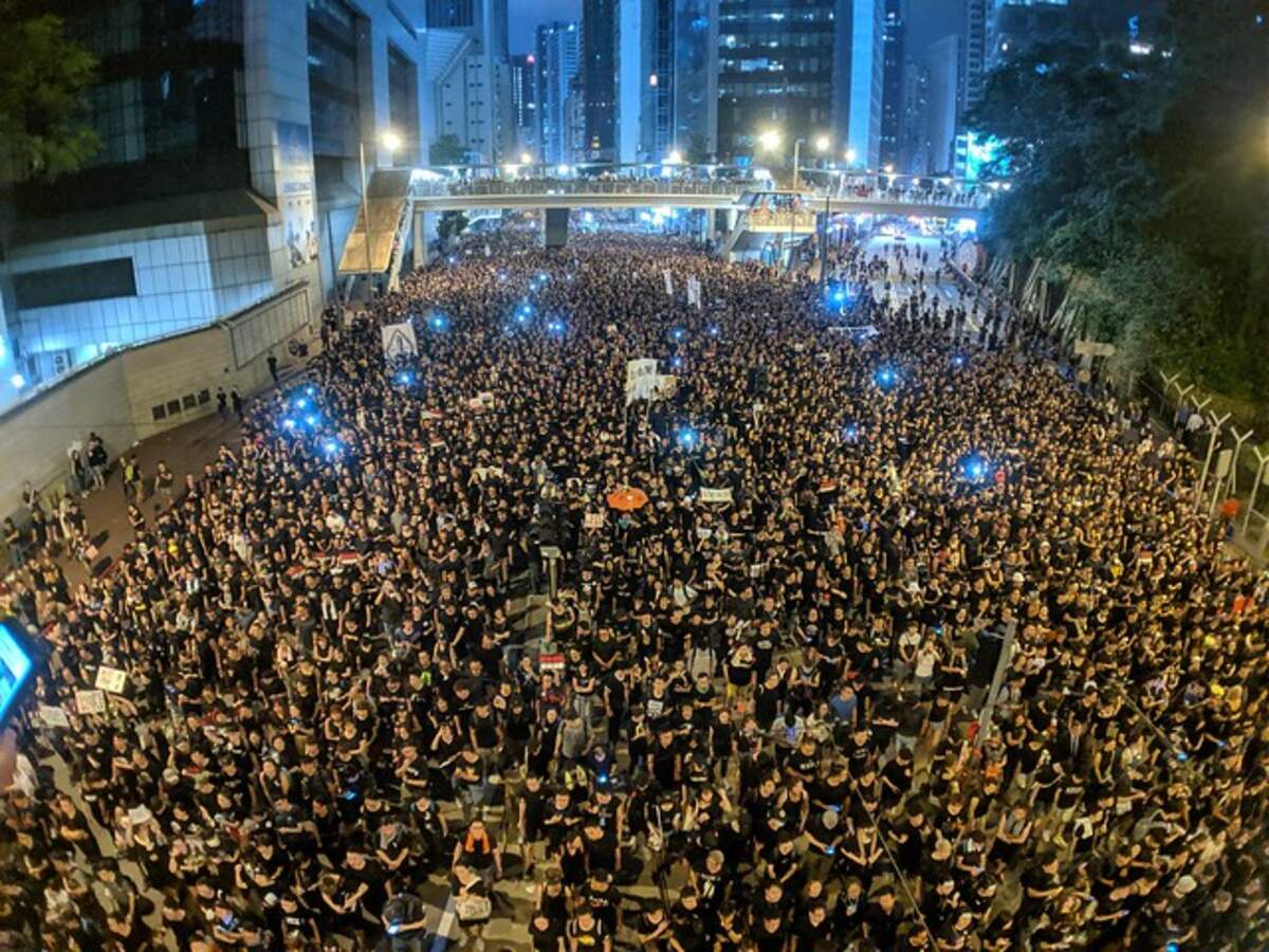 Manifestions contre le projet de loi d’extradition, Honk Kong, le 16 juin 2019, Studio Incendo