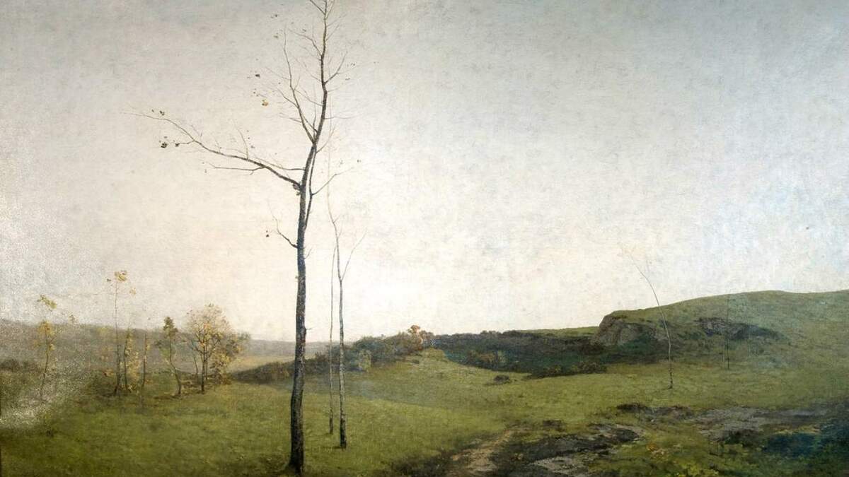 Auguste Pointelin, Sur un plateau du Jura, l’automne, 1876