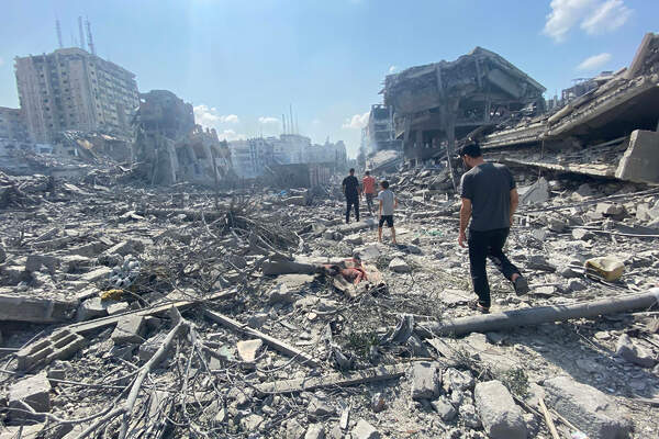 Sous les décombres de Gaza