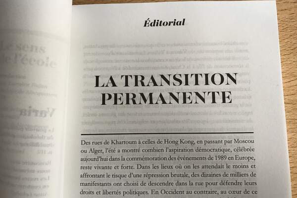 La transition permanente