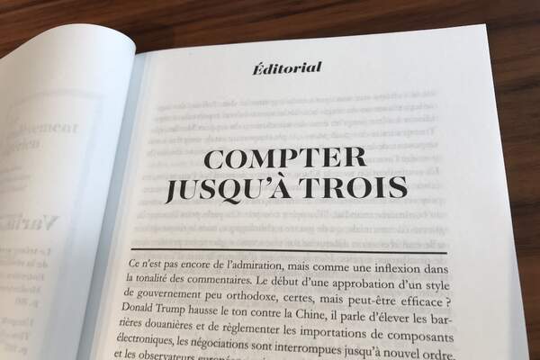 Compter jusqu’à trois