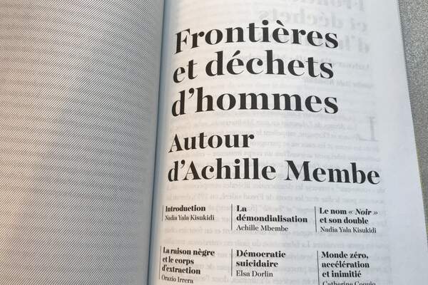 Frontières et déchets d’hommes. Introduction
