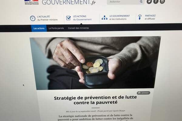 Le rituel du plan contre la pauvreté