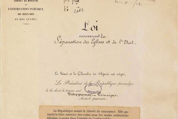 Comment peut-on être laïque ?