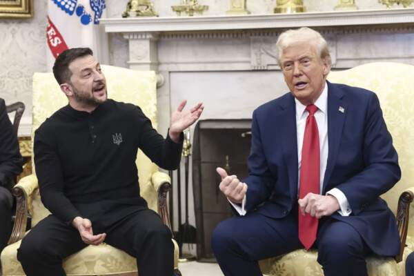 Un mois stupéfiant avec Donald Trump