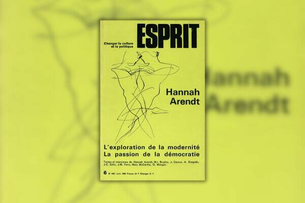 Une histoire de la publication d’Hannah Arendt dans Esprit