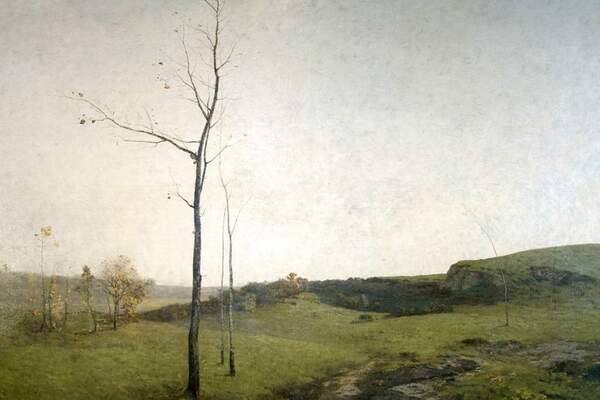 Paysages minimalistes. Auguste Pointelin à Dole