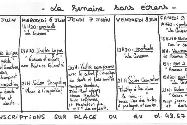 Veillée en commun