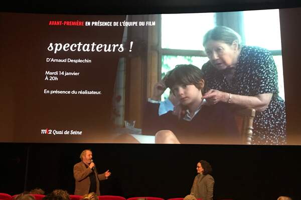 À l’avant-première de Spectateurs! avec Arnaud Desplechin