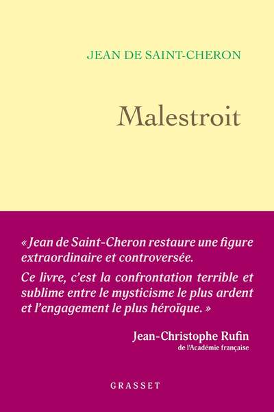 Malestroit. Vie et mort d’une résistante mystique de Jean de Saint-Cheron
