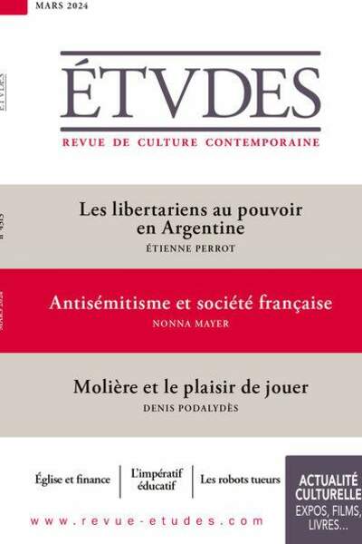 Études, mars 2024