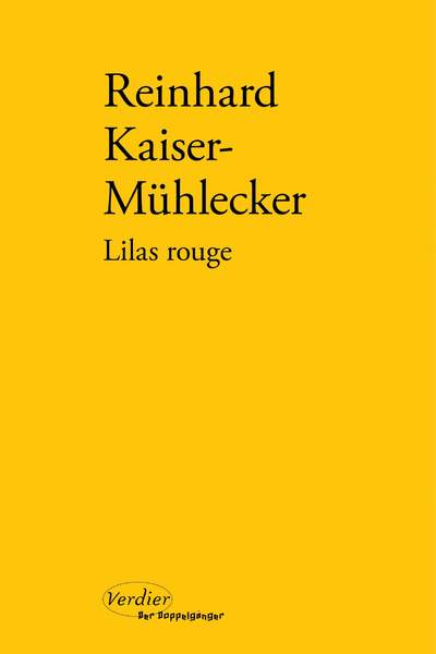 Lilas rouge de Reinhard Kaiser-Mühlecker