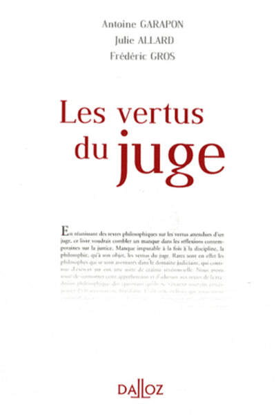 Les vertus du juge