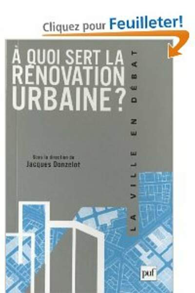 A quoi sert la rénovation urbaine?
