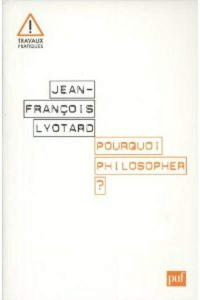 Pourquoi philosopher?