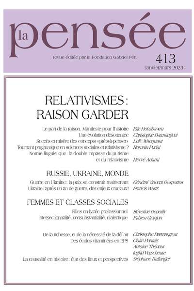 La Pensée, no 413