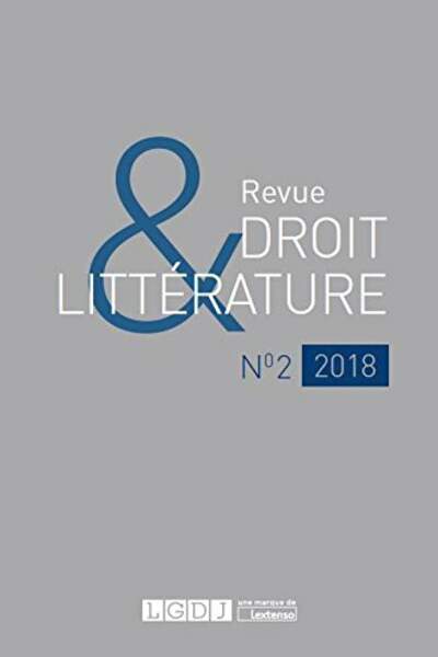 Droit et littérature 2018