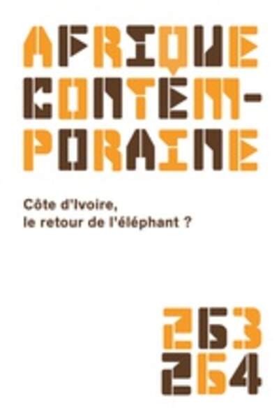 Afrique contemporaine, n°263-264