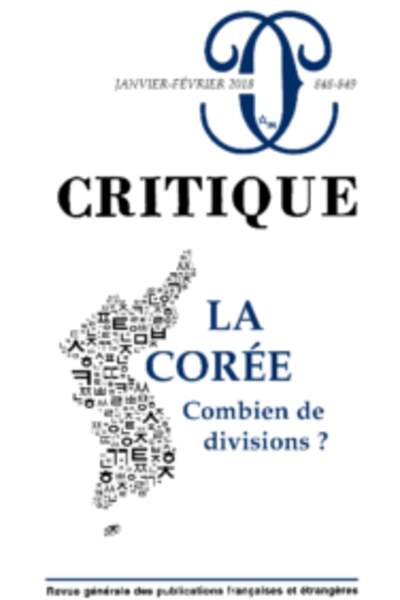 Critique, janvier-février 2018
