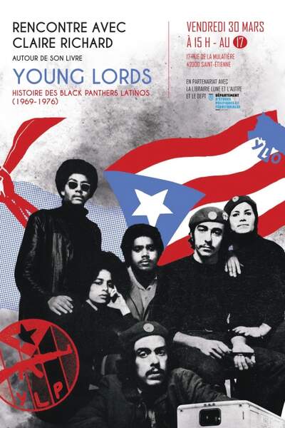 Young Lords. Histoire  des Black Panthers latinos (1969-1976), de Claire Richard
