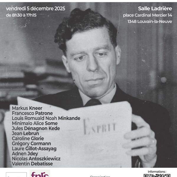 Emmanuel Mounier, philosophe, animateur et personnaliste