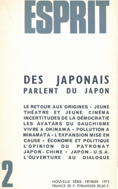 DES JAPONAIS PARLENT DU JAPON