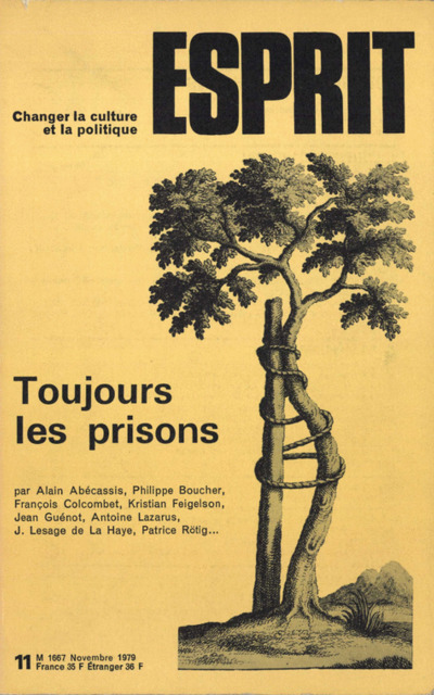 TOUJOURS LES PRISONS
