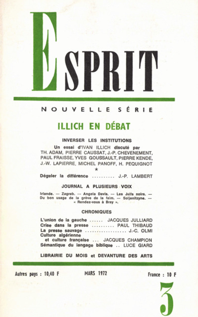 ILLICH EN DEBAT