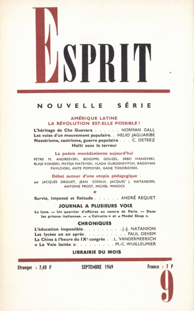 AMERIQUE LATINE : LA REVOLUTION EST-ELLE POSSIBLE?