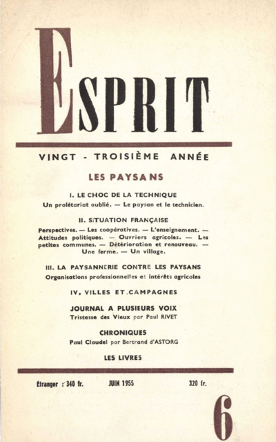 LES PAYSANS