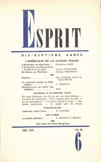 L’AMERICAIN DE LA GUERRE FROIDE