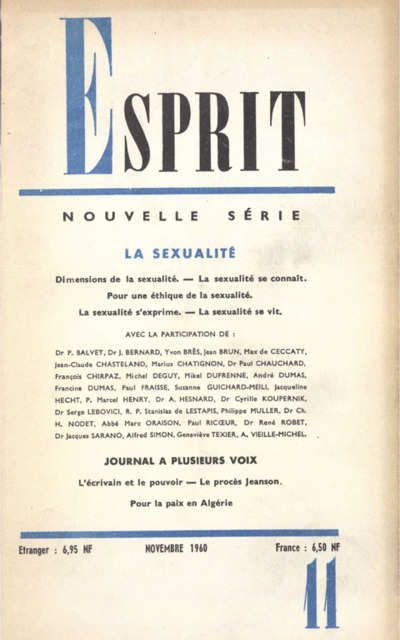 LA SEXUALITE