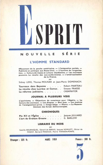 L’HOMME STANDARD