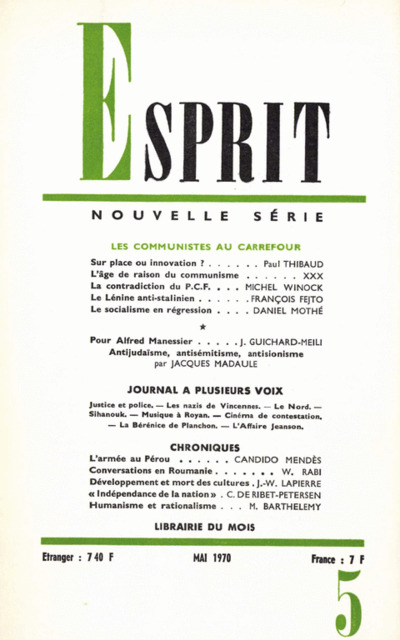 LES COMMUNISTES AU CARREFOUR