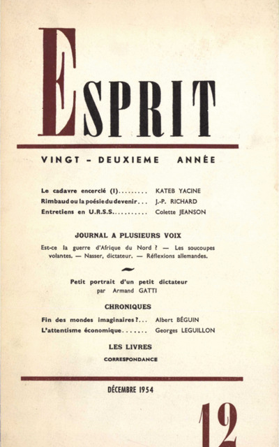 décembre 1954