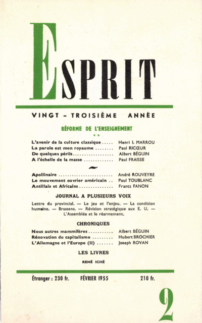 REFORME DE L’ENSEIGNEMENT