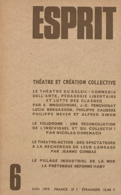 THEATRE ET CREATION COLLECTIVE