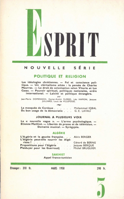 POLITIQUE ET RELIGION