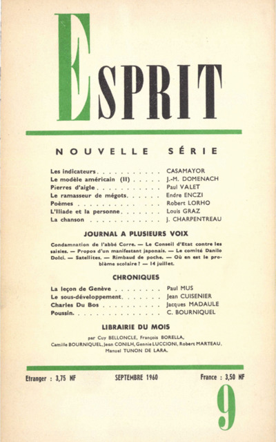 septembre 1960