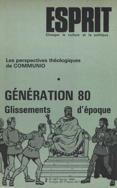 GENERATION 80, GLISSEMENTS D’EPOQUE
