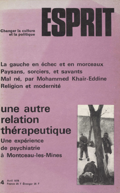 UNE AUTRE RELATION THERAPEUTIQUE